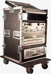 Gator Cases GTOUR10X14PU 10U Top  14U Side Audio Road Rack Case
