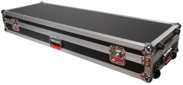 Gator Cases GTOUR76V2 76 Note Road Case w/ wheels