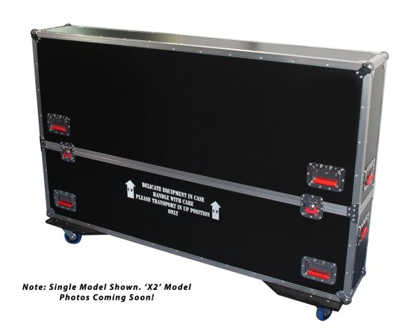 Gator Cases GTOURLCD26065X2 ATA LCD case for two 60-65" screens