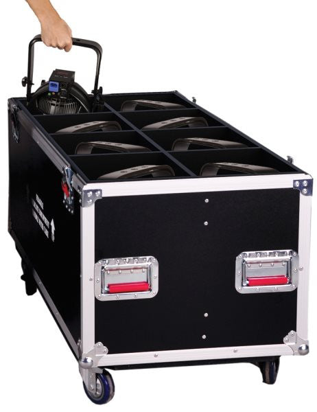 Gator Cases GTOURPAR64LED8 ATA LED PAR 64 Transport Case