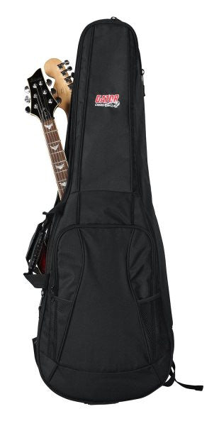Gator Cases GB4GELECX2 4G Series Gig Bag for 2x Electric Guitars