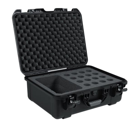 Gator Cases GM16MICWP Waterproof mic case-16 mics