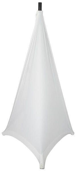 Gator Cases GPASTAND2W Stretchy Speaker Stand Cover-2 sides (white)