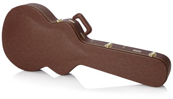 Gator Cases GW335BROWN Semi-Hollow Guitar Deluxe Wood Case