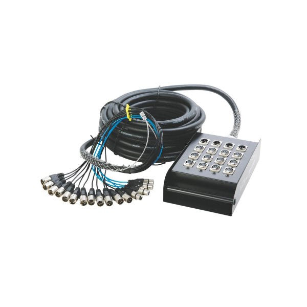 On Stage SNK124100 In-Line Audio Series Stage Snake (12 x 4, 100')