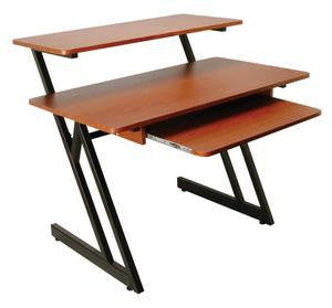 On Stage WS7500RB WS7500 Series Wood Workstation (Rosewood/Black Steel)