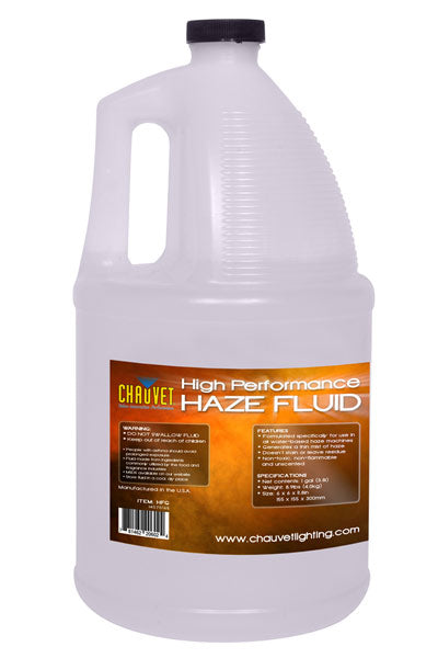 Chauvet Dj HFG Performance Haze Fluid - Gallon