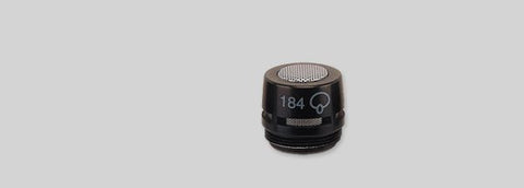 Shure R184B Black Supercardioid Cartridge for WL184