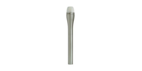Shure SM63L Omnidirectional Dynamic, Champagne fi nish with Long Handle for interviewing, Microphon