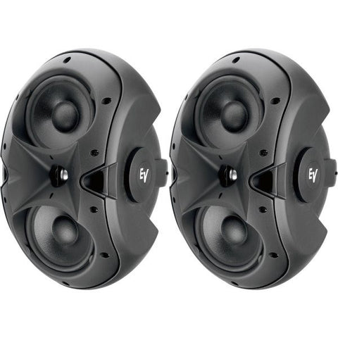 Electro Voice EVID62T 2-Way Twin 6" Woofer and 1" Horn Loaded 100 X 90 Tweeter, Internal Transforme