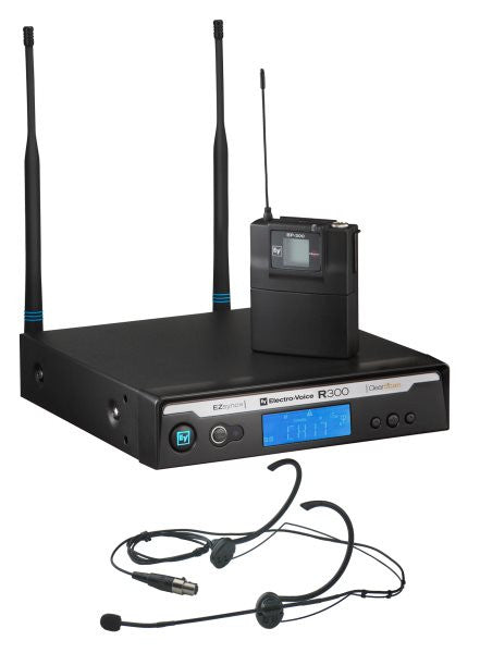 Electro Voice R300EC Headworn System in case