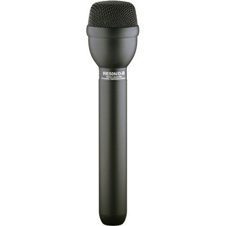 Electro Voice RE50NDB N/DYM® dynamic omnidirectional interview microphone, black