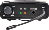 AS-950 16 CHANNEL STEREO WIRELESS PERSONAL IN-EAR MONITOR SYSTEM