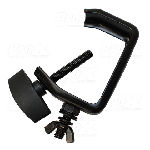 Light Duty Mounting C-Clamp for  DJ Lighting Applications 1.5"- 2" W/Flat Thumbscrew
