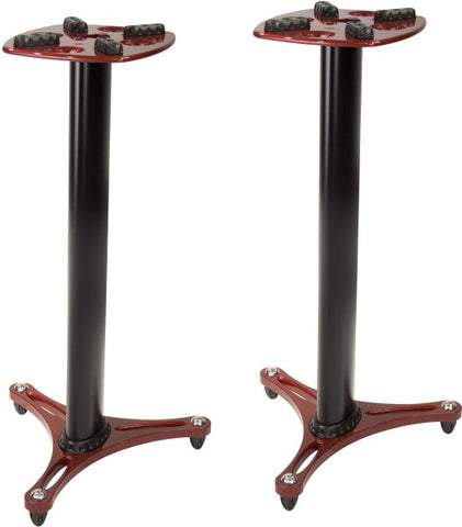 Ultimate Support MS9036R MS-90-36 Studio Monitor Stand 36";  PAIR;  Red