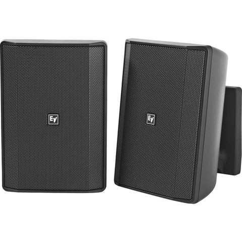 Electro Voice EVID-S5.2 5.25" 2-Way 8 Ohms Commercial Loudspeaker Pair - Black - Image 1