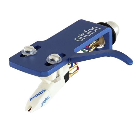 OM Scratch White pre-mounted on SH-4 Blue headshell