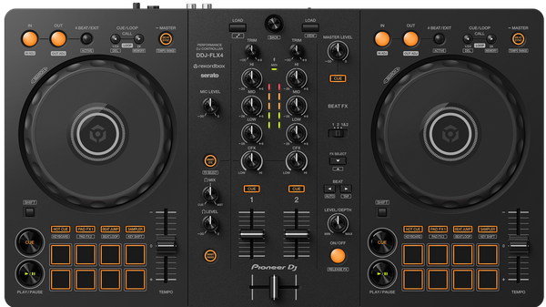 Pioneer DDJ-FLX4 2 Deck DJ Controller for rekordbox & serato DJ lite