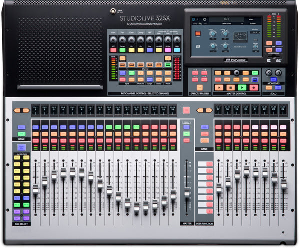 Presonus StudioLive 32SX - 32 Channel digital mixer and USB audio interface