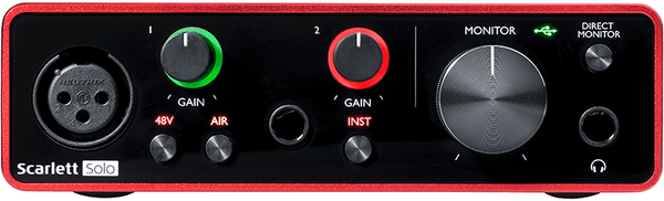 Focusrite Scarlett Solo (3rd Gen) Audio Interface