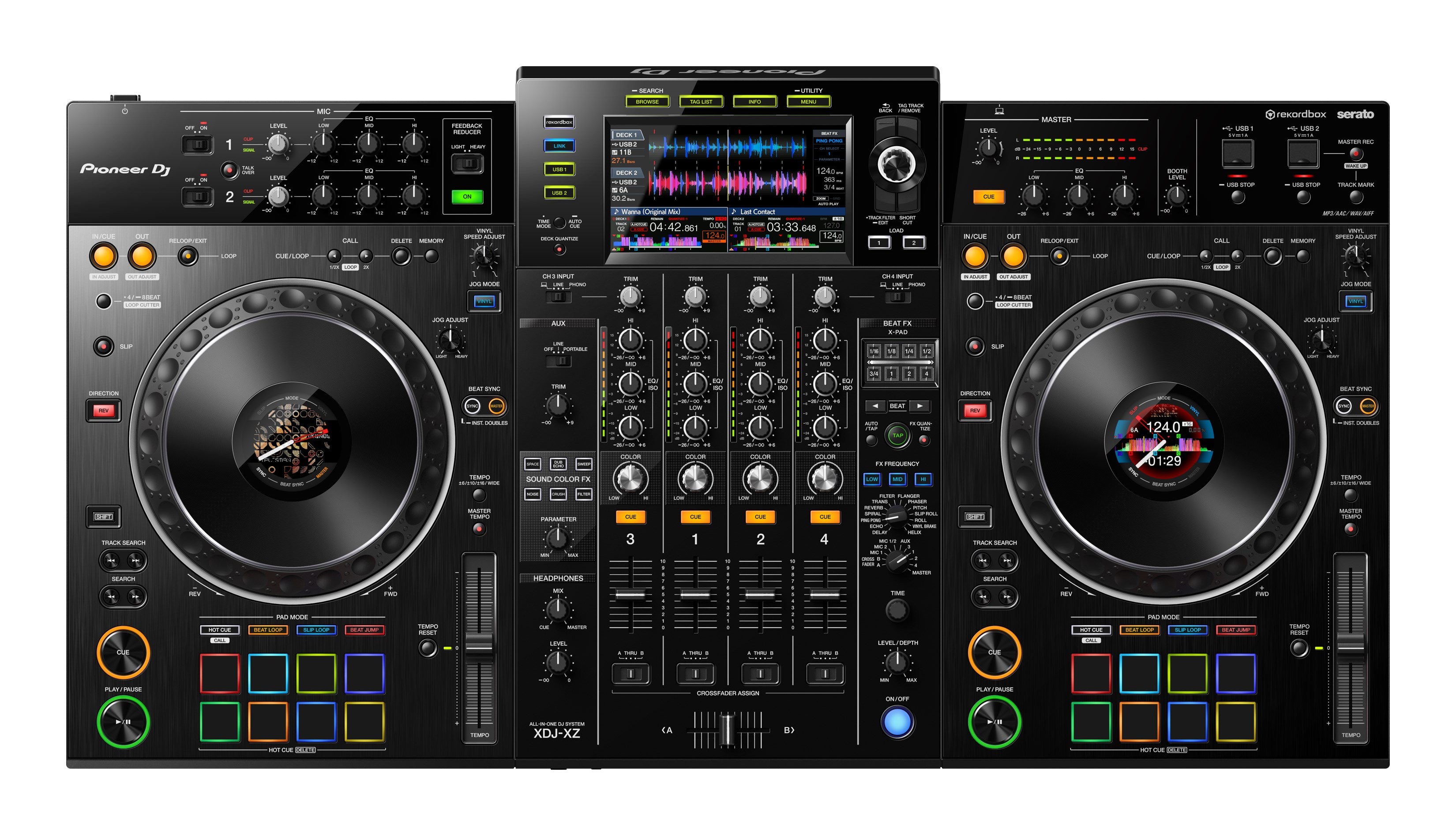 Pioneer DJ XDJ-XZ Professional all-in-one DJ System – Pro Audio