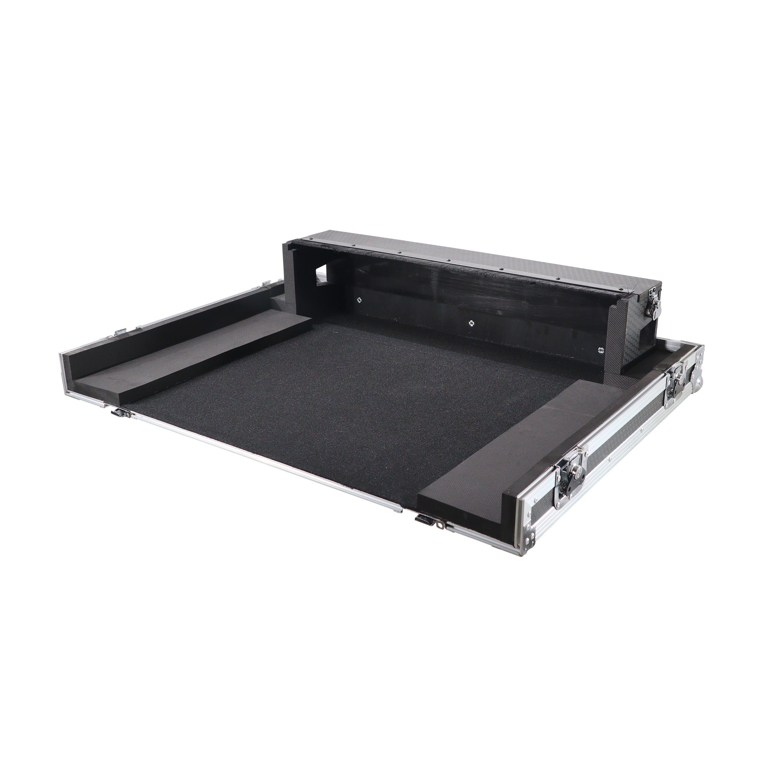 ATA Digital Audio Mixer Flight Case for Soundcraft SI Impact Console with Doghouse compartment and Caster wheels