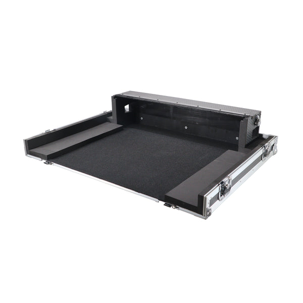 ATA Digital Audio Mixer Flight Case for Yamaha TF5 Console with Doghouse compartment and Caster wheels