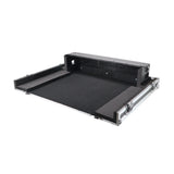 ATA Digital Audio Mixer Flight Case for Yamaha CL3 Console with Doghouse compartment and Caster wheels