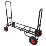 ProX X-ROLLNRUN Folding Mani-Cart Rolling Utility Dolly Height Adjustable Rolling Hand Truck