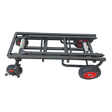 ProX X-ROLLNRUN Folding Mani-Cart Rolling Utility Dolly Height Adjustable Rolling Hand Truck
