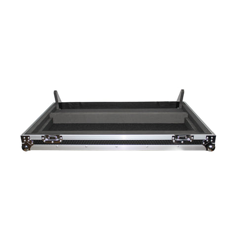 ATA Digital Audio Mixer Flight Case for Allen & Heath QU-32 Console with Low Profile Wheels