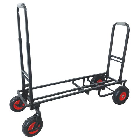 ProX X-ROLLNRUN Folding Mani-Cart Rolling Utility Dolly Height Adjustable Rolling Hand Truck