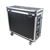 ATA Digital Audio Mixer Flight Case for Yamaha TF5 Console with Doghouse compartment and Caster wheels