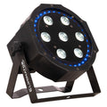 LP-8R  7x 8W Quad (RGBW) w/ RGB Ring Par