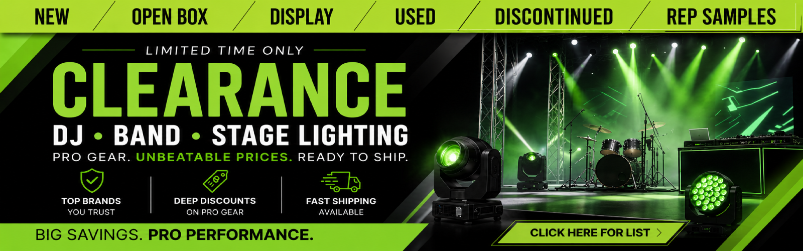 Pro Audio and Lighting