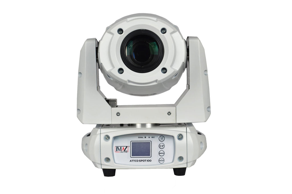 JMAZ ATTCO Spot 100 - 75w LED Spot Moving Head - White Housing