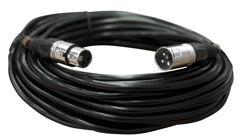 50ft, 3-Pin DMX Cable