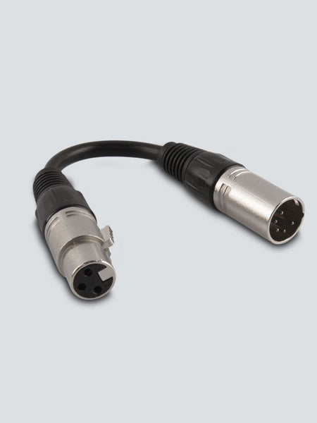 3-Pin Female to 5-Pin Male
