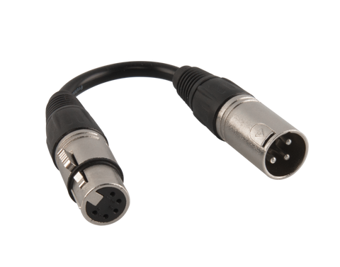 5-Pin Female to 3-Pin Male