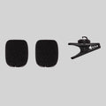 RK378 - Replacement Kit with Clip + 2 Snap-Fit Foam Windscreens for SM35