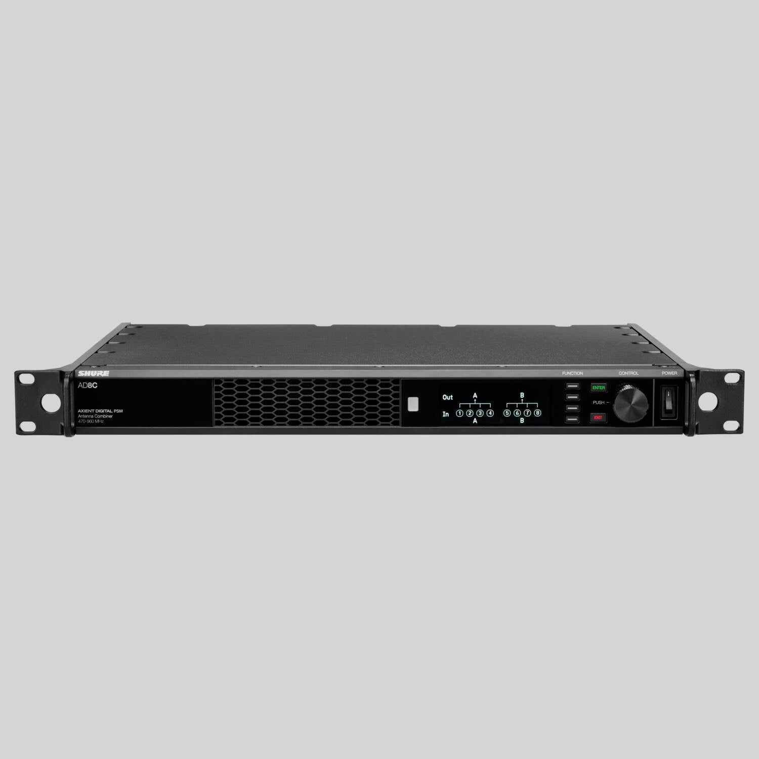 AD8C - Axient® Digital PSM 8-Port Antenna Combiner