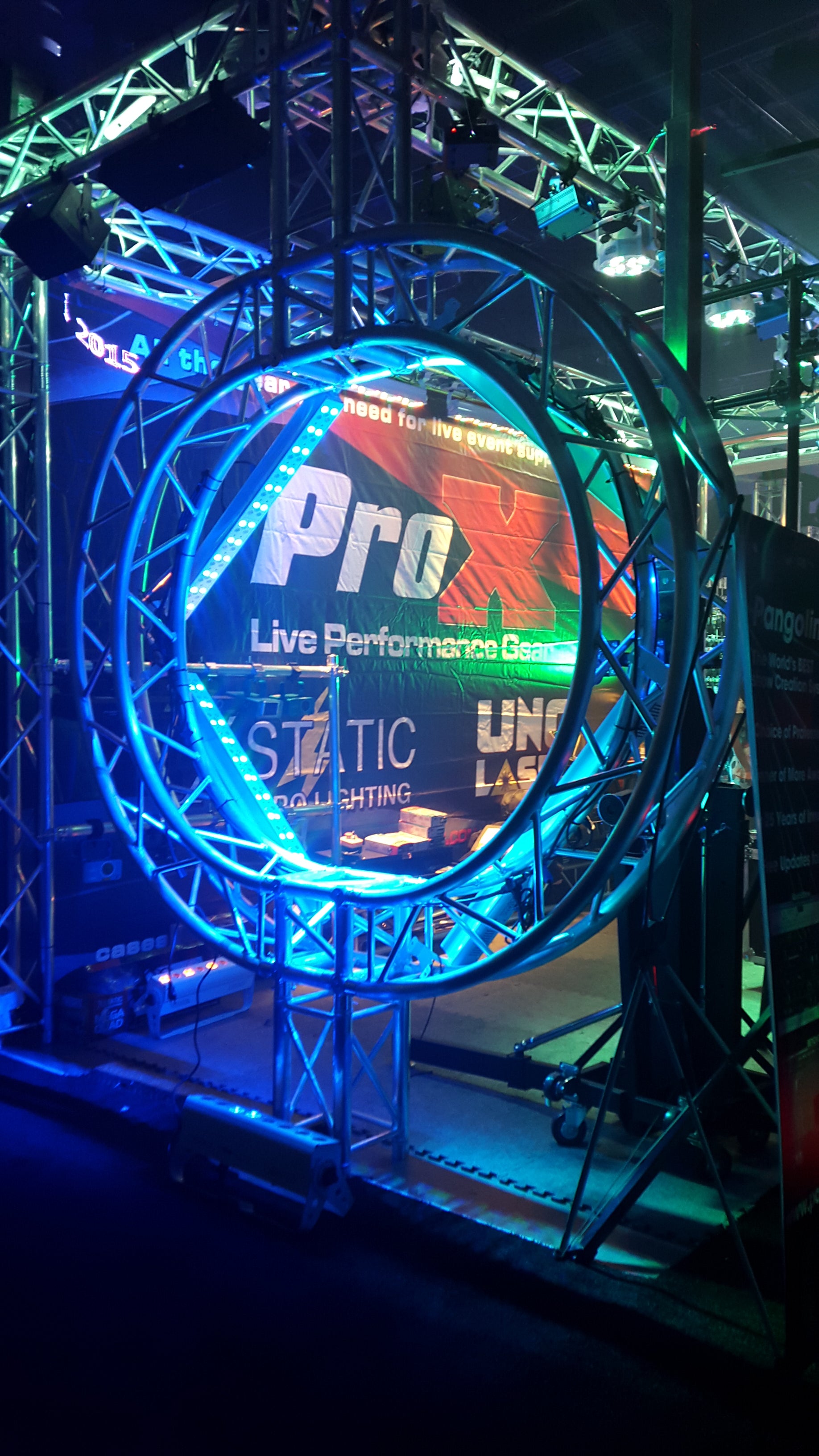6.56FT 2M F34 Square Frame Circular Truss - 2 Segments | 2mm Wall