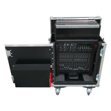 MIDAS M32R Flip-Ready Hydraulic Console Easy Retracting Lifting 1U Rack Space Case by ZCASE