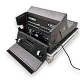 ATA Flight Case for Digital Audio Mixer Yamaha DM7C Compact with Corner Wheels, DogHouse and Telescopic Handle