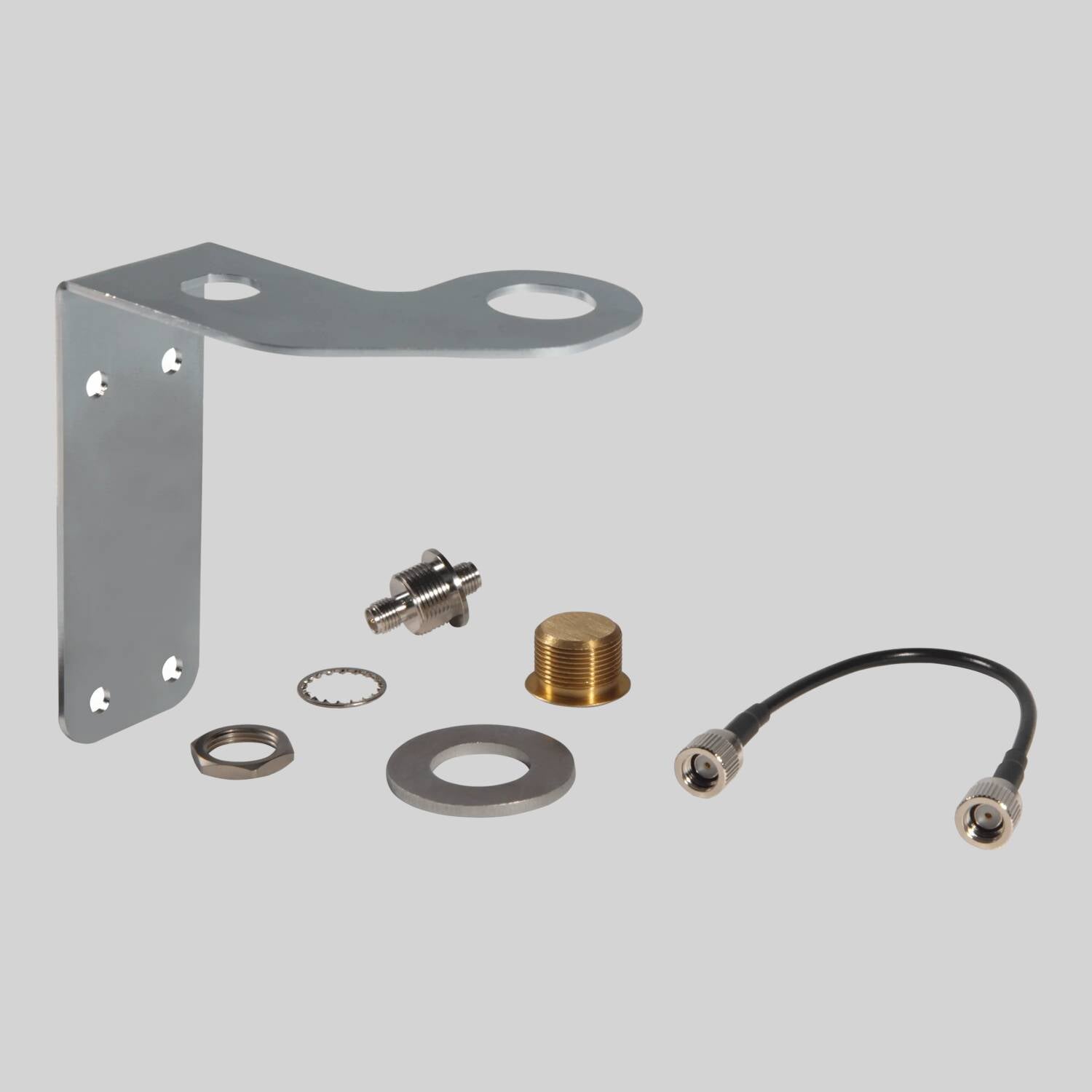 UA505-RSMA - Paintable mounting bracket with BNC connector