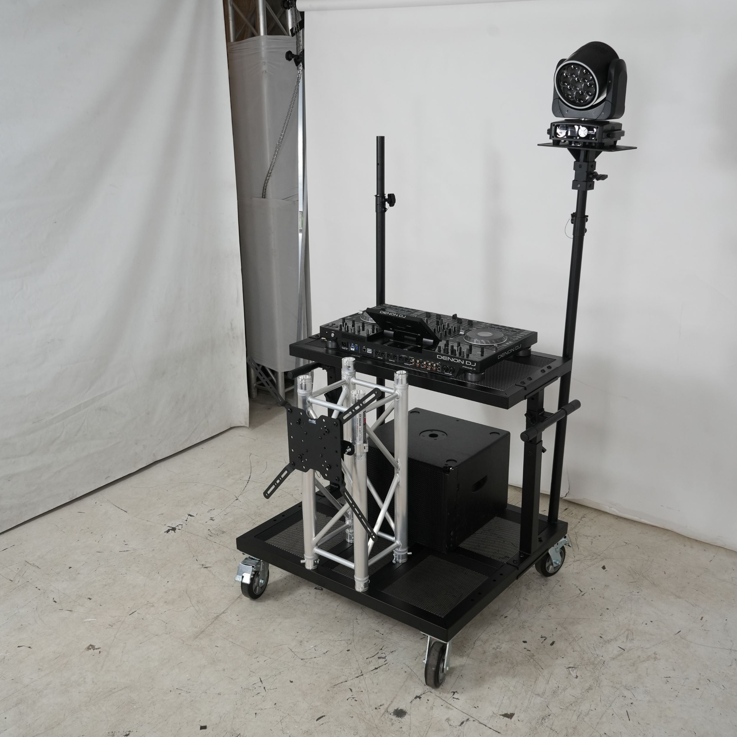 ProX X-BeatWagon Multi-Function Rolling Performance Station