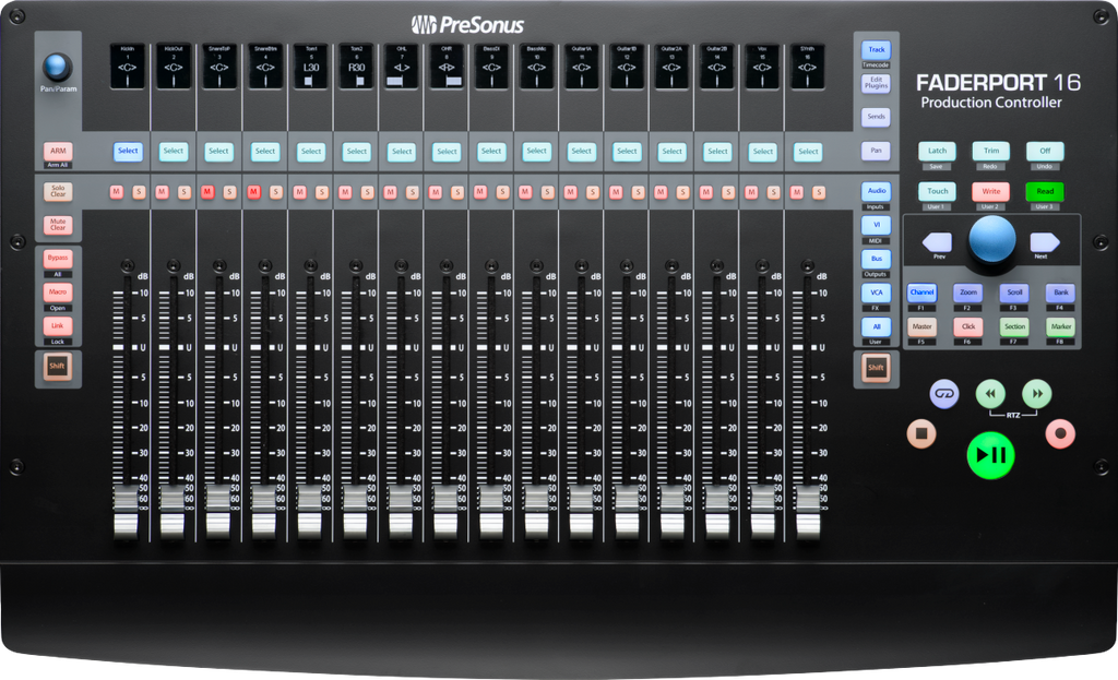 FaderPort® 16 Production Controller, Black, 120V
