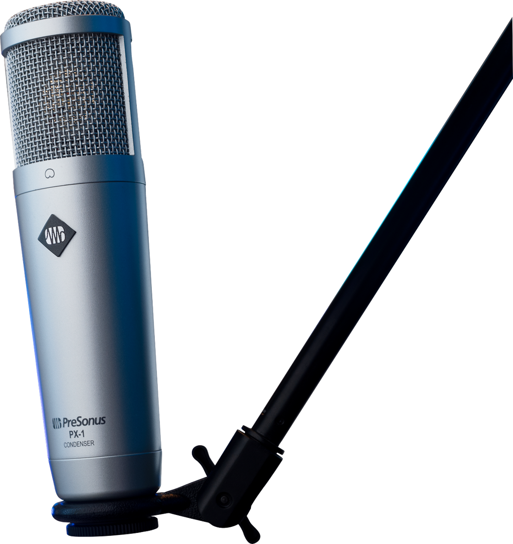 PX-1 Large Diaphragm Cardioid Condenser Microphone, Black