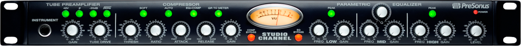Studio Channel, Black, 120V