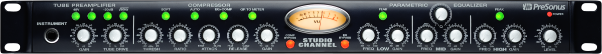 Studio Channel, Black, 120V
